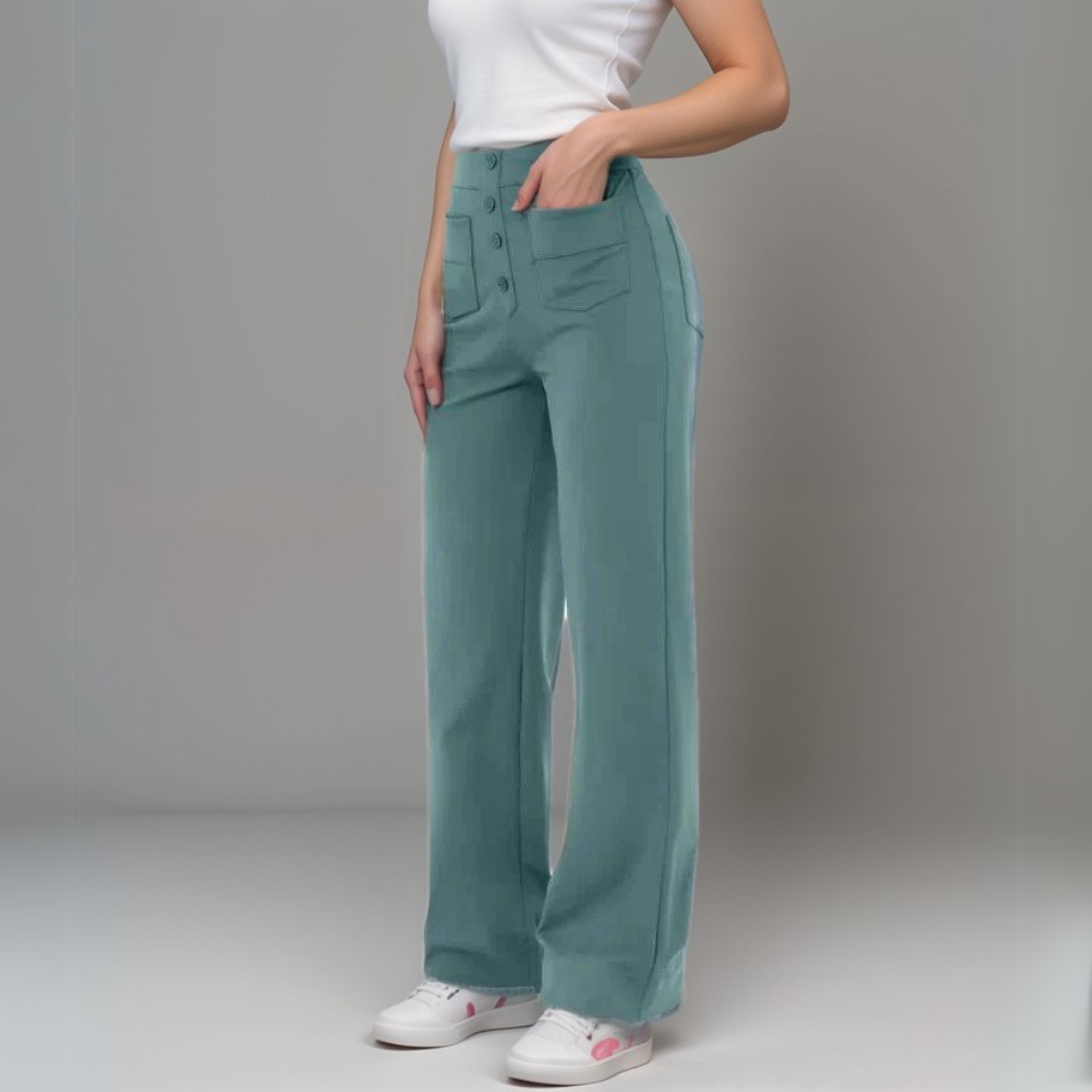 Lara | Elastische Hose mit hoher Taille | 2+1 GRATIS