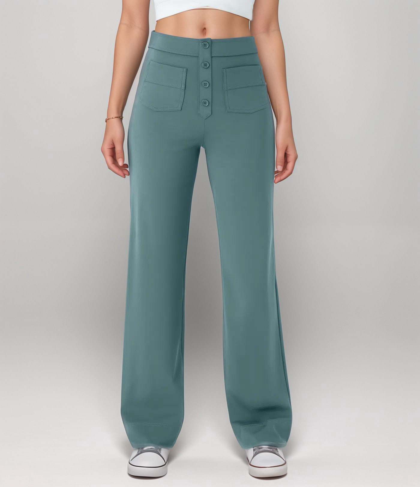 Lara | Elastische Hose mit hoher Taille | 2+1 GRATIS