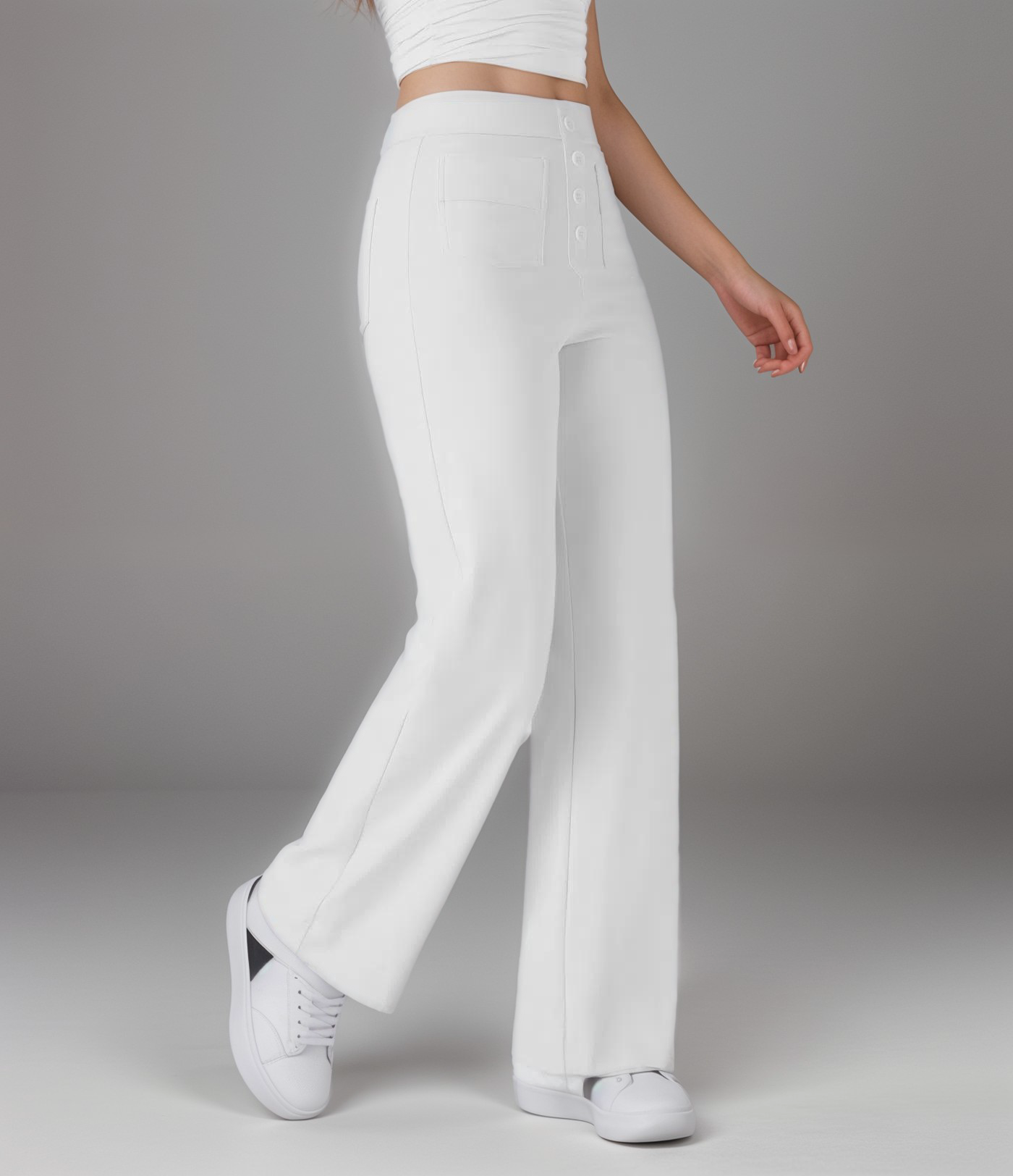 Lara | Elastische Hose mit hoher Taille | 2+1 GRATIS