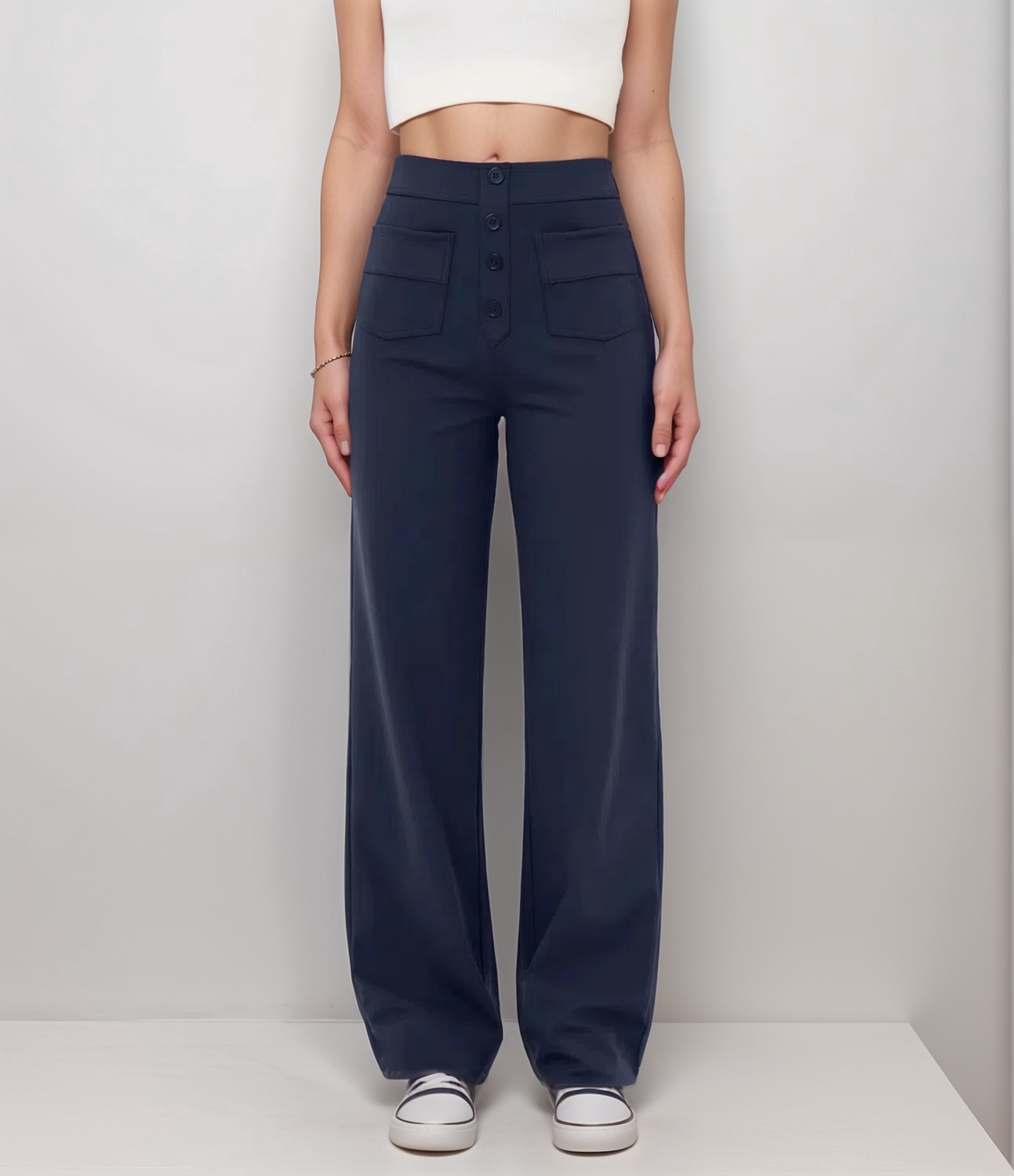 Lara | Elastische Hose mit hoher Taille | 2+1 GRATIS