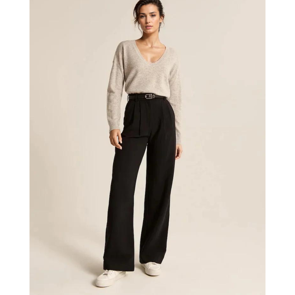 ❄️ -40% RABATT ❄️ FEMME™ - Taillierte Hose mit weitem Bein