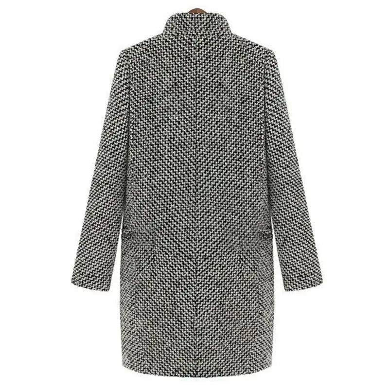 Tessa | Lange Jacke Mantel aus Wolle