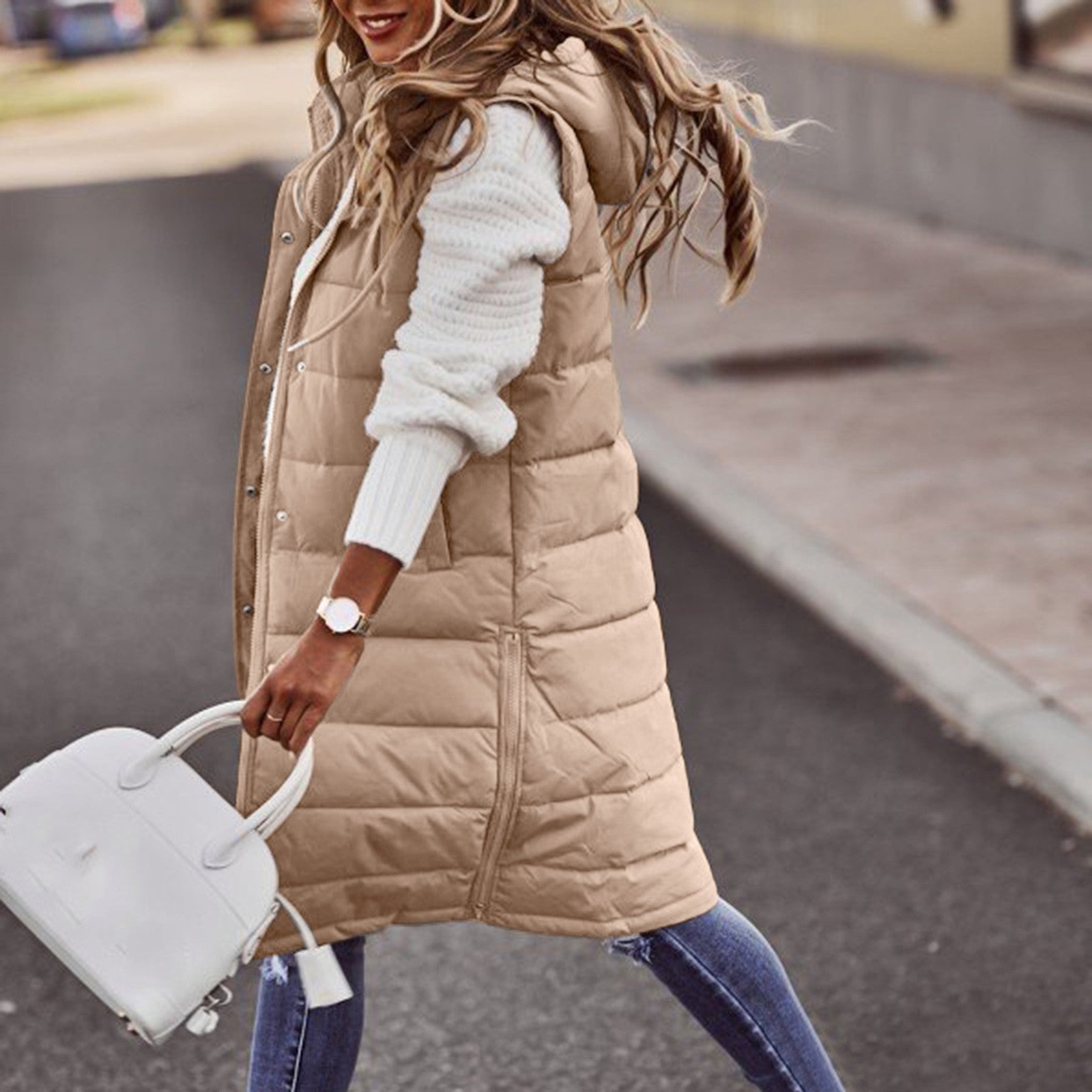 Langer Bodywarmer