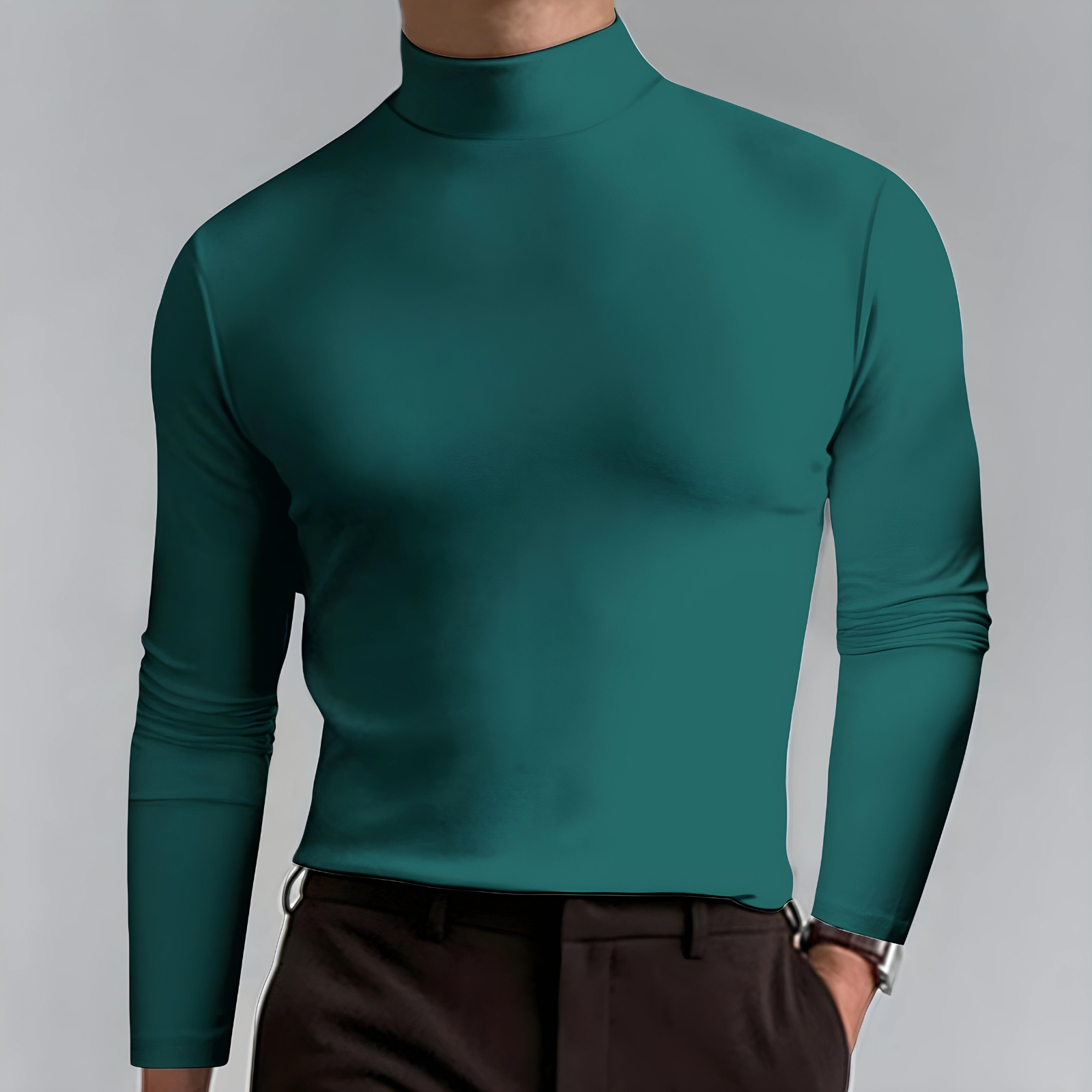 Vincent - Hochgeschlossener Herren Pullover