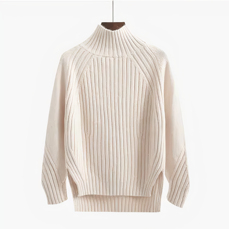Ivy | Strickpullover mit Rundhalsausschnitt