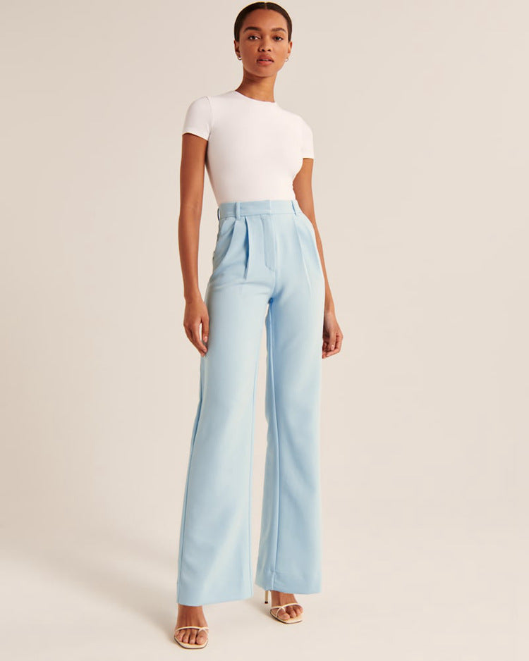 ❄️ -40% RABATT ❄️ FEMME™ - Taillierte Hose mit weitem Bein