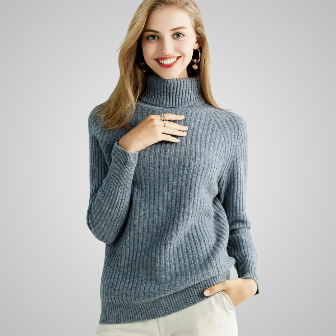 Stella | Rollkragenpullover aus Merinowolle