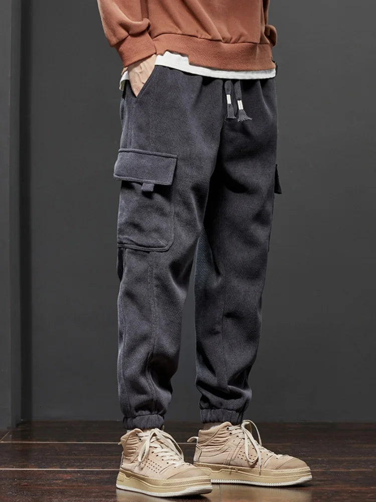 Herren Stretch-Haremhose – Frühling & Herbst
