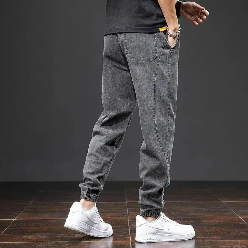 Männer Slim-Fit Jeans, Größe 6XL-8XL