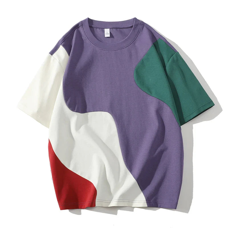 Cascade - Patch Striped Tee