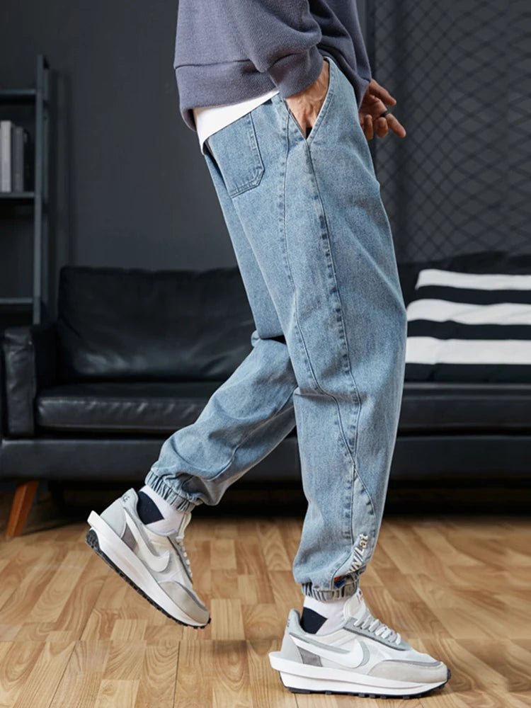 Stretch-Cargo Denim – Bequeme Herrenjeans