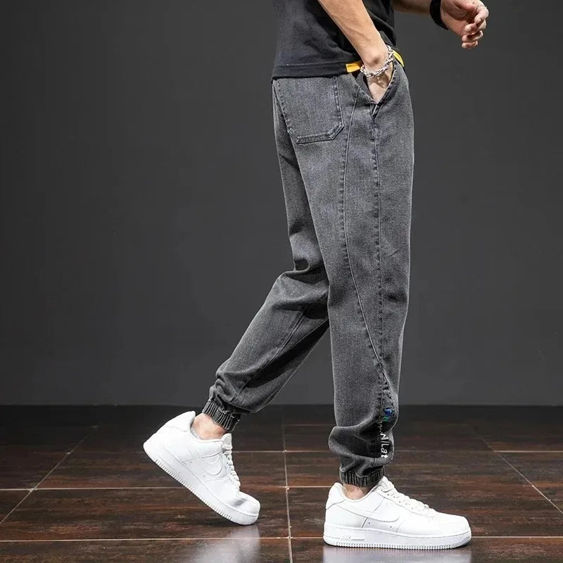 Männer Slim-Fit Jeans, Größe 6XL-8XL