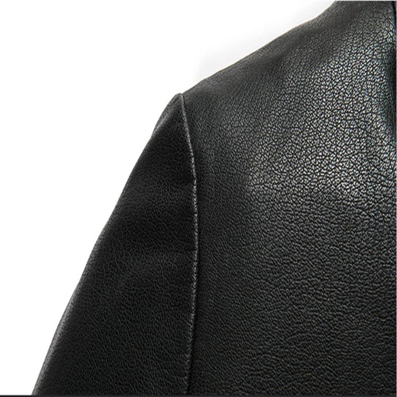 Hans | Premium Kapuzen-Lederjacke
