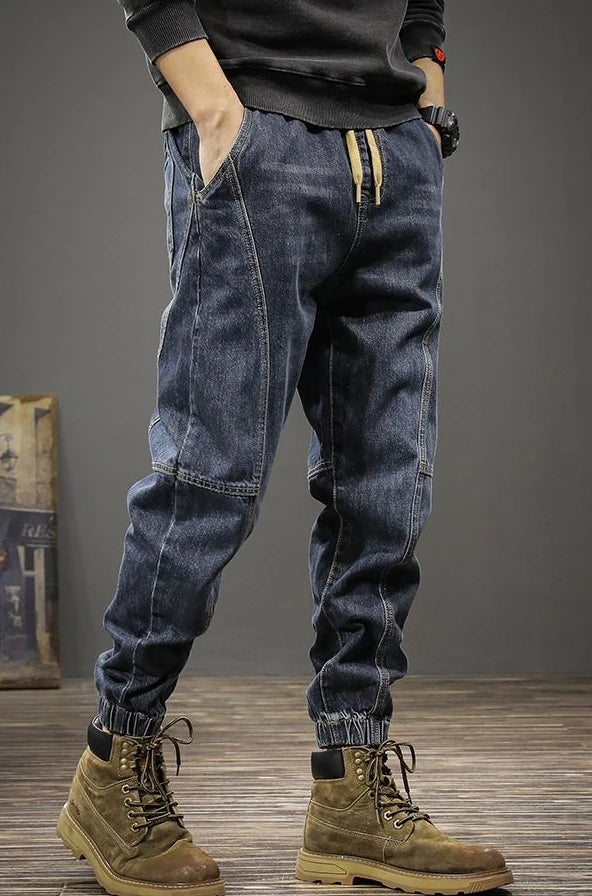 Herren Weite Vintage-Jeans