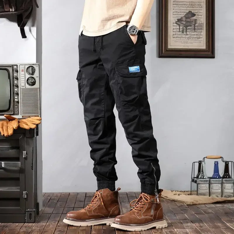 Herren Cargo-Hose aus Nylon/Baumwolle
