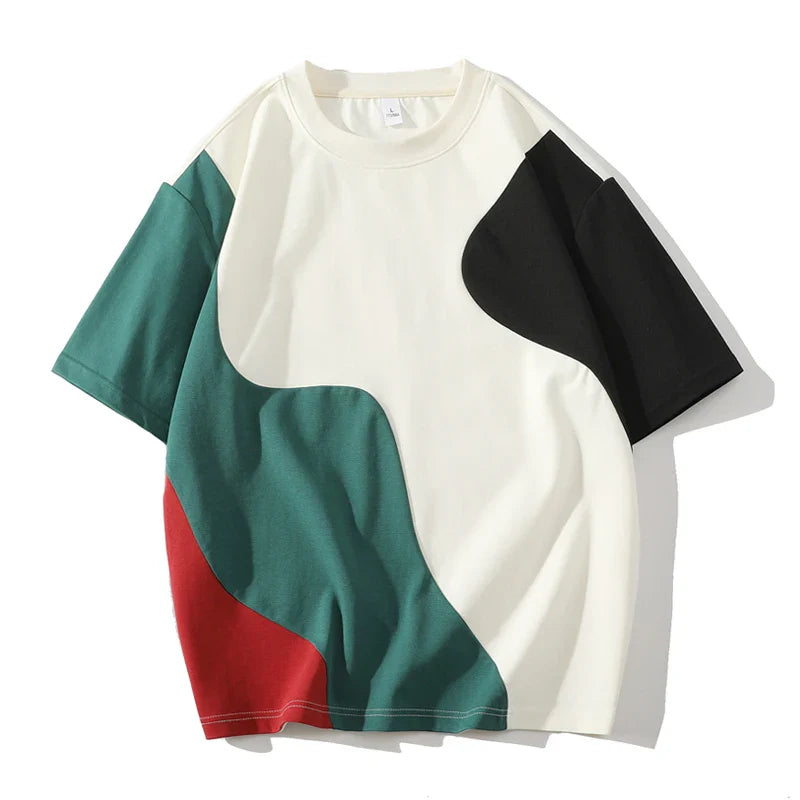Cascade - Patch Striped Tee