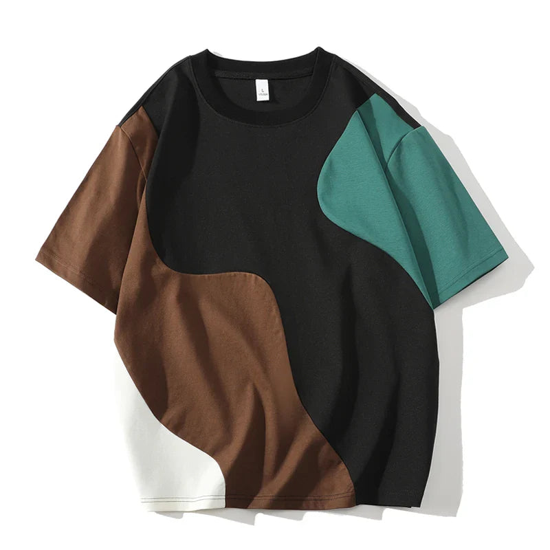 Cascade - Patch Striped Tee