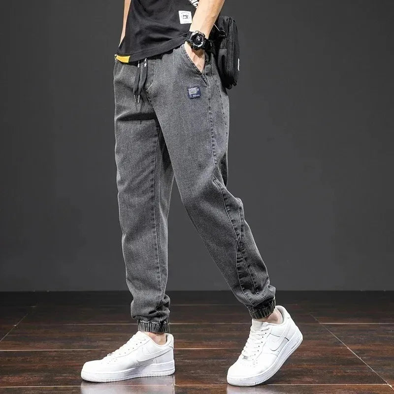 Männer Slim-Fit Jeans, Größe 6XL-8XL