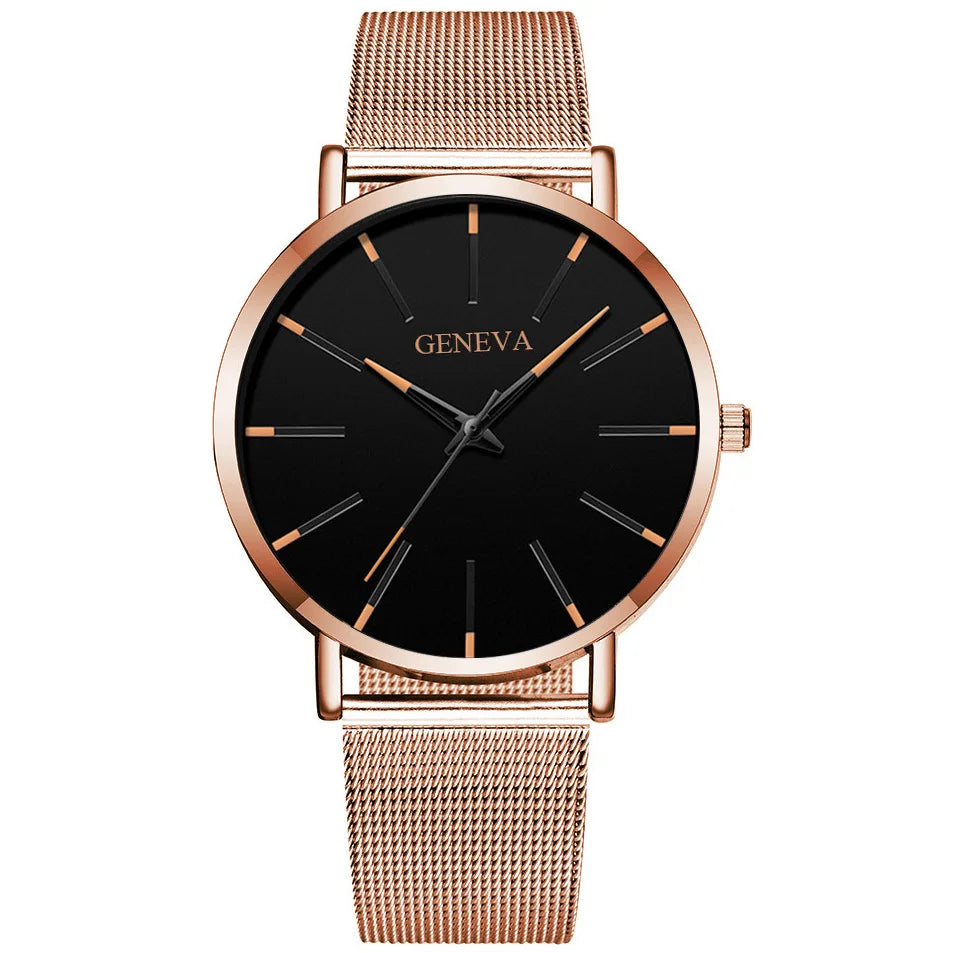 Geneva Minimalistische Uhr Genf