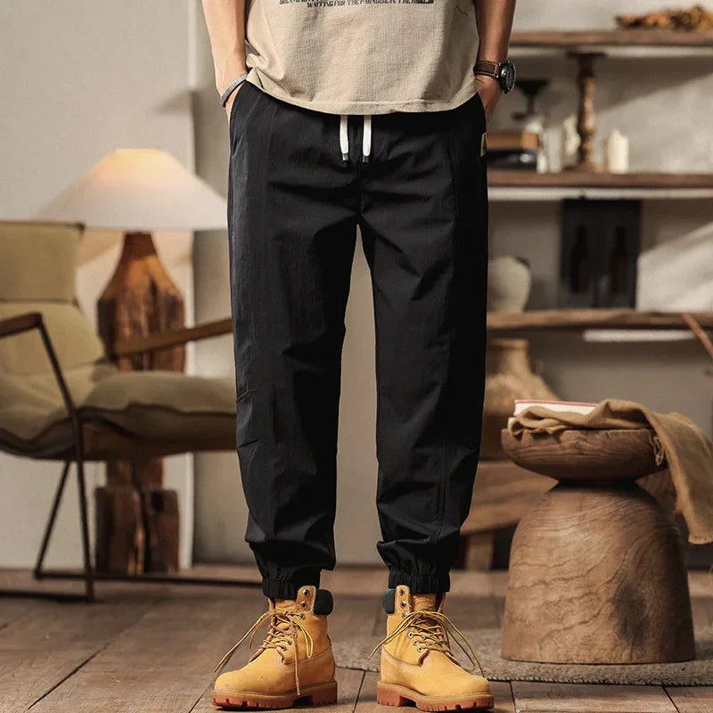 Herren Cargohose mit Loose Fit – Sommerstil, mit Bündchen