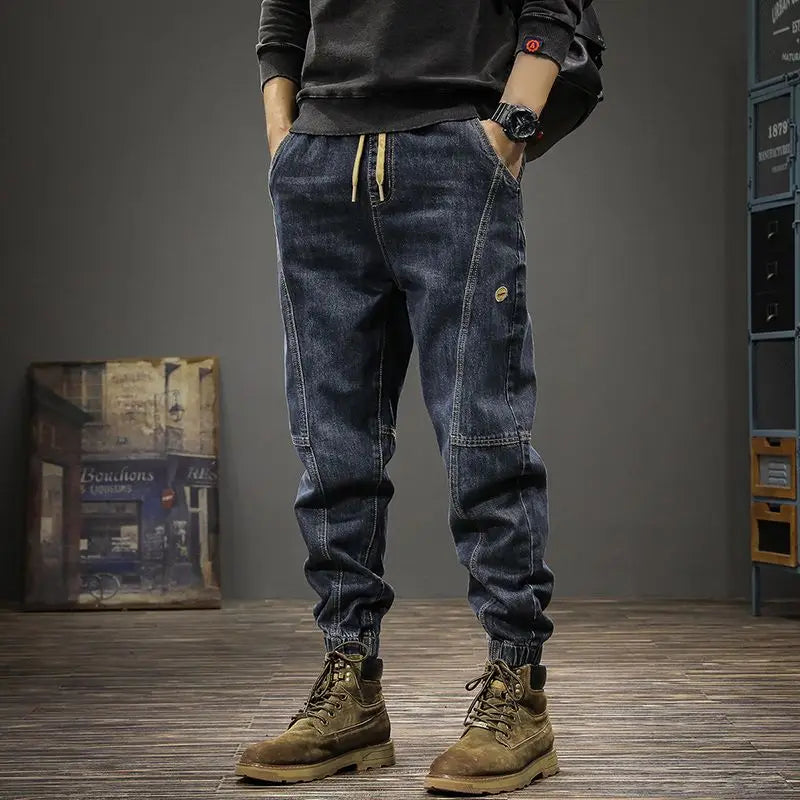 Herren Weite Vintage-Jeans