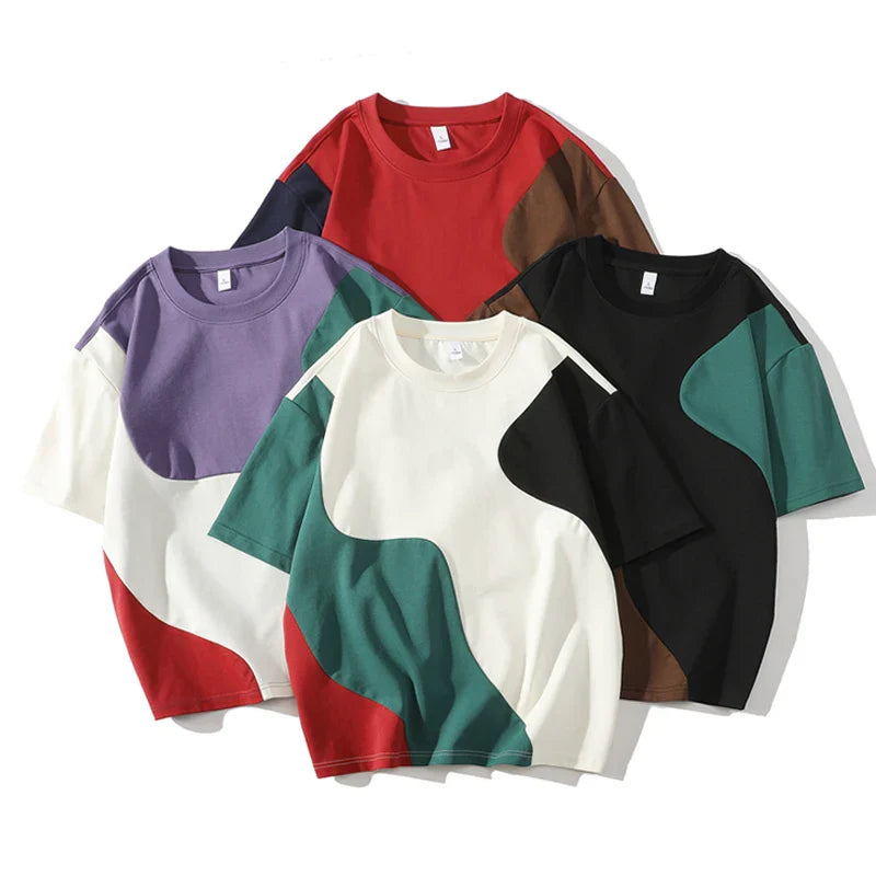 Cascade - Patch Striped Tee