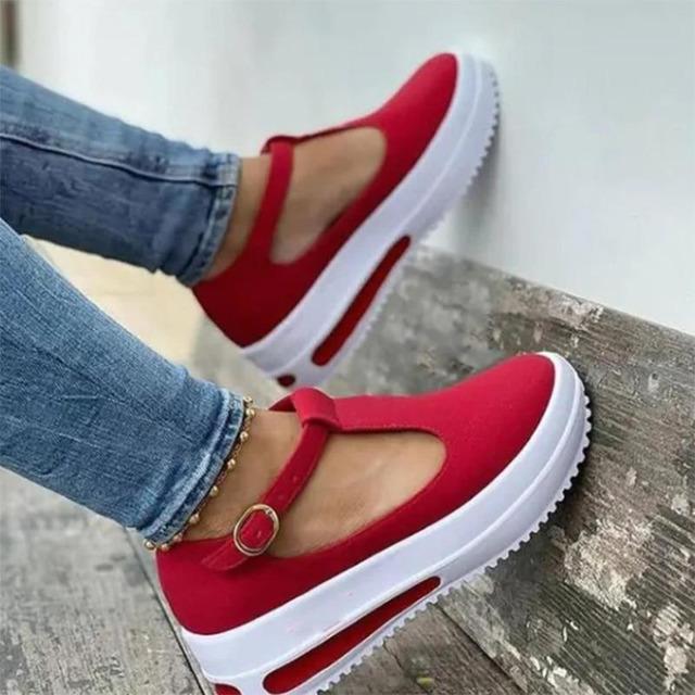 Sole Clouds- Orthopädische Vintage Keilschuhe für Frauen