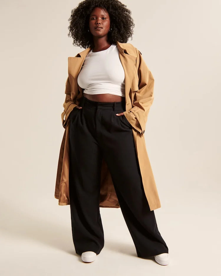 Tailored Elegance | Weit geschnittene hose