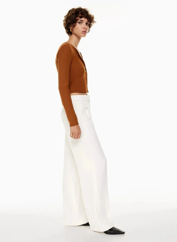 Tailored Elegance | Weit geschnittene hose