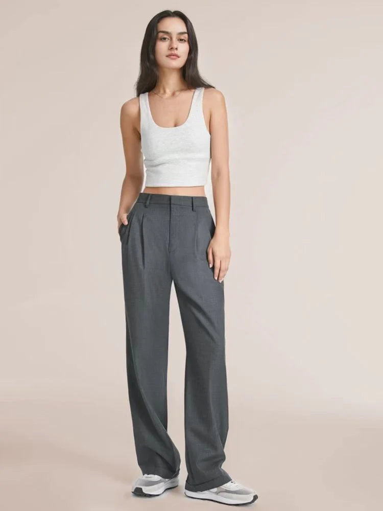 Tailored Elegance | Weit geschnittene hose