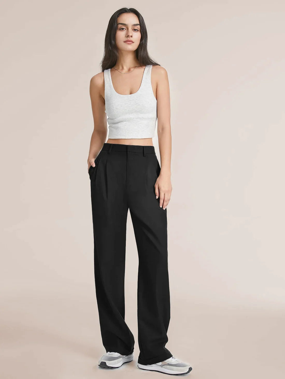 Tailored Elegance | Weit geschnittene hose