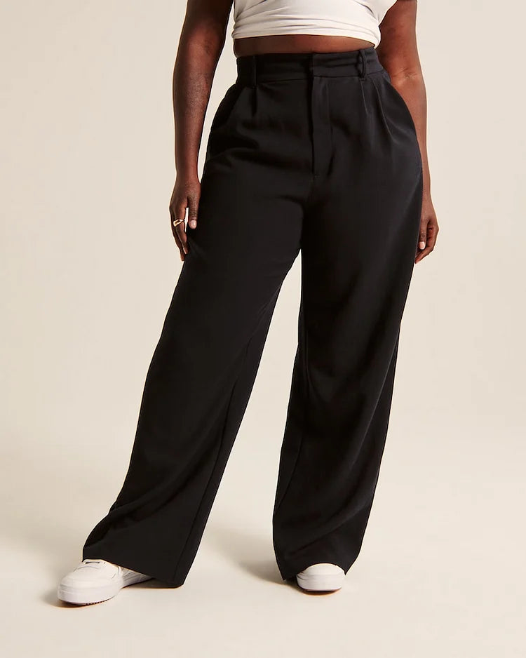 Tailored Elegance | Weit geschnittene hose