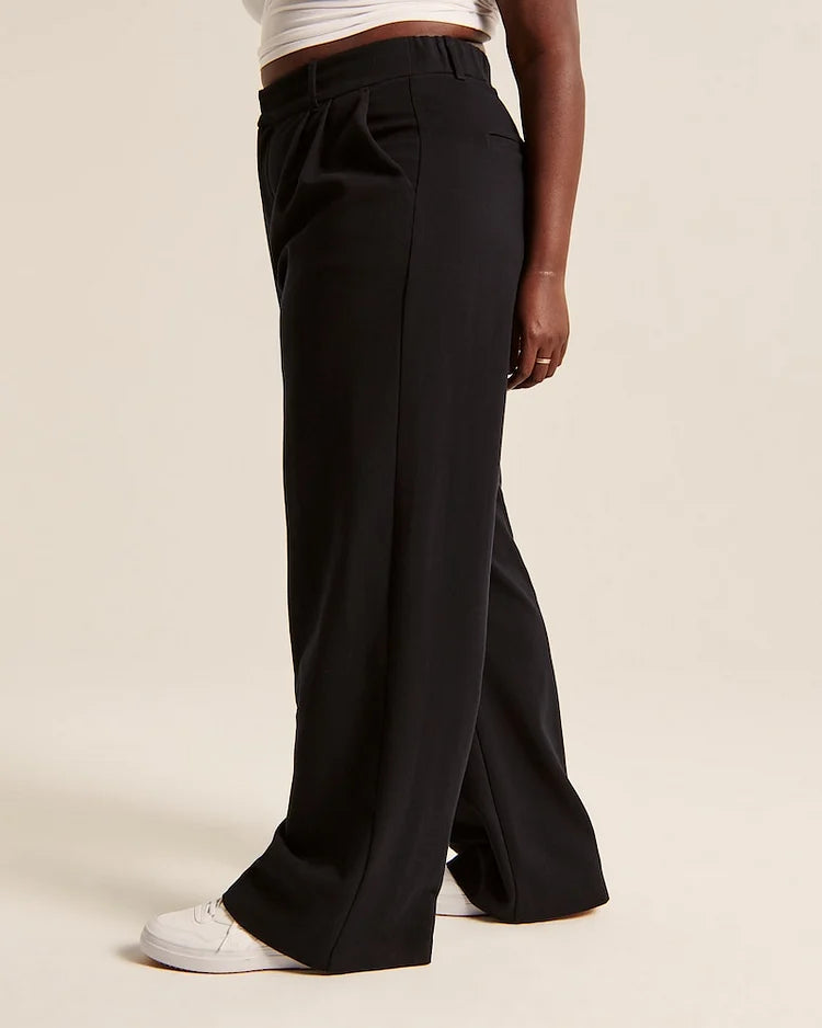 Tailored Elegance | Weit geschnittene hose
