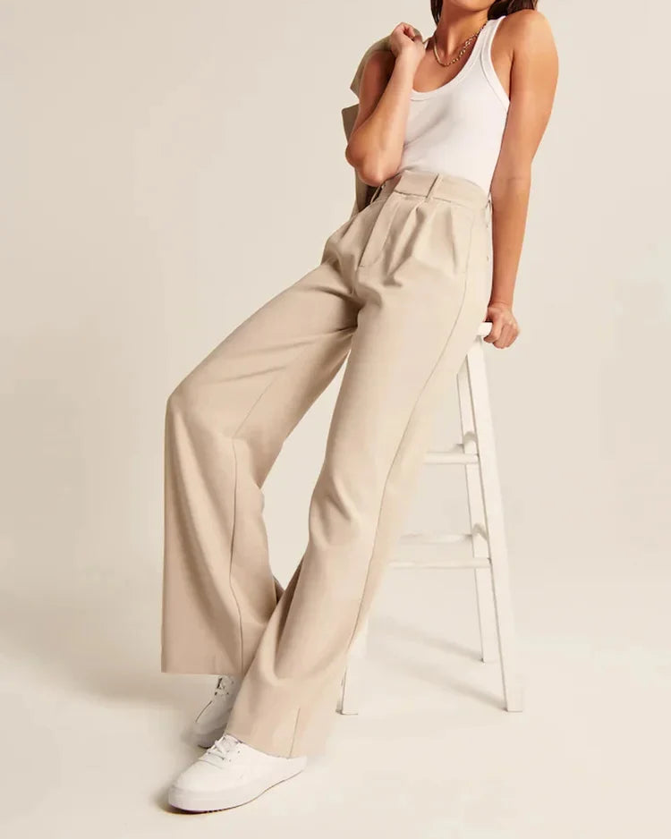 Tailored Elegance | Weit geschnittene hose