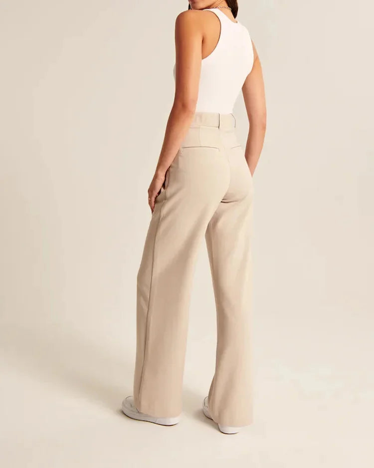 Tailored Elegance | Weit geschnittene hose