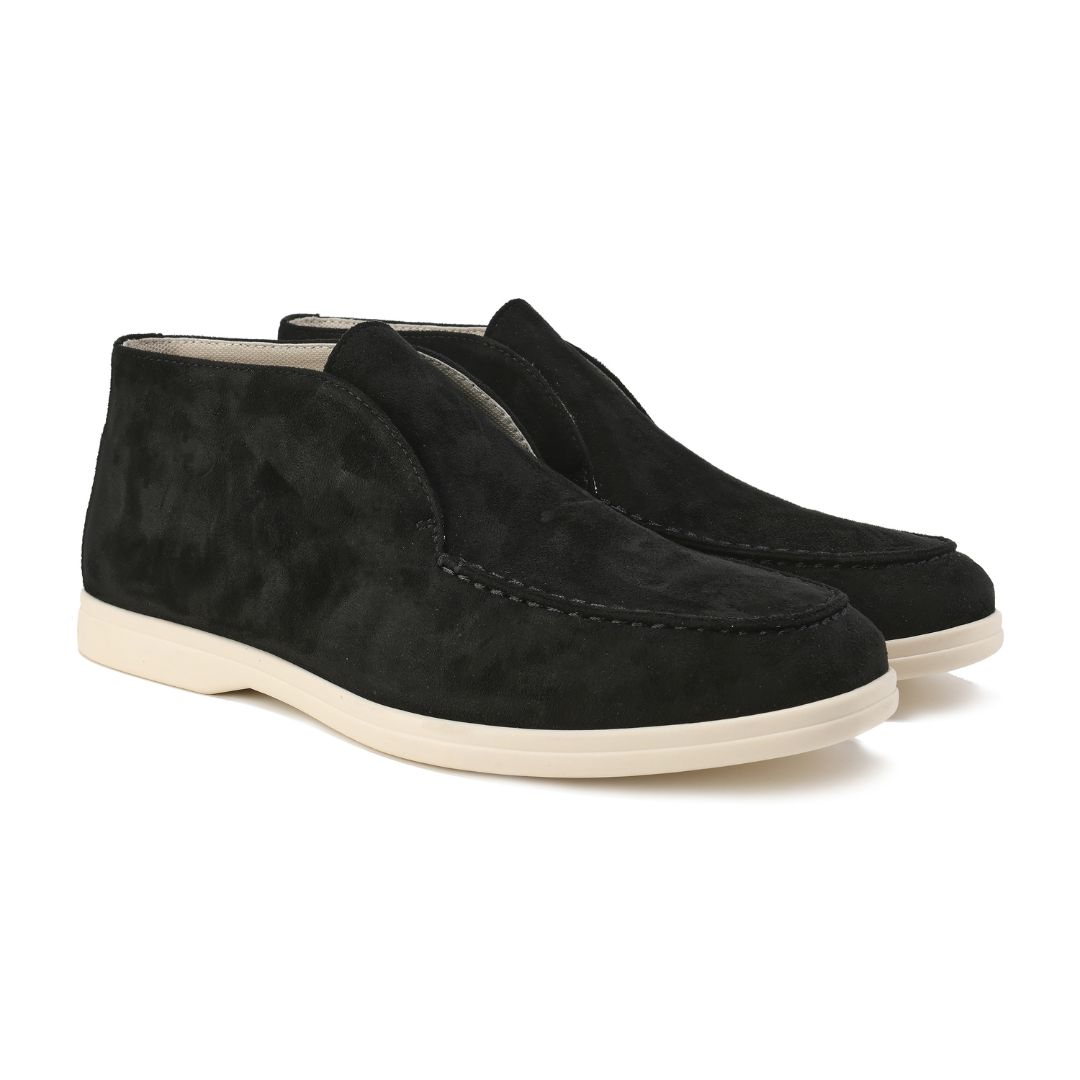 Hagoca Hohe Suede Loafers