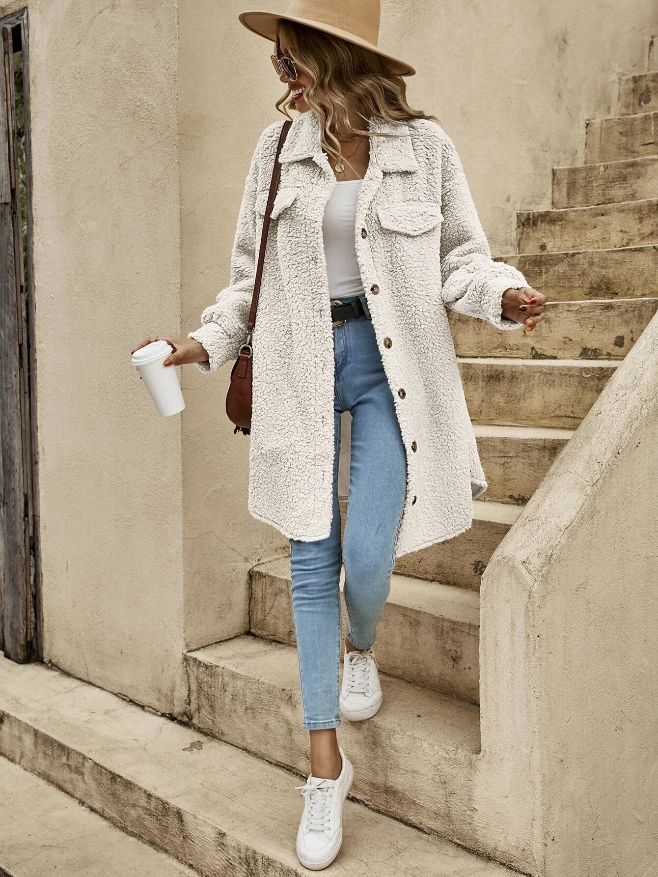 Guava™ | Lockerer, lässiger Cardigan-Büromantel