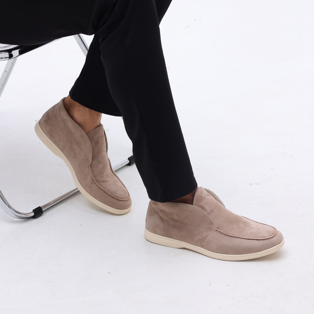 Hagoca Hohe Suede Loafers