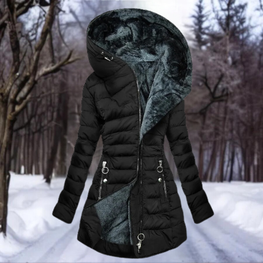 Caroline™ | Warmer Plüschmantel für Frauen