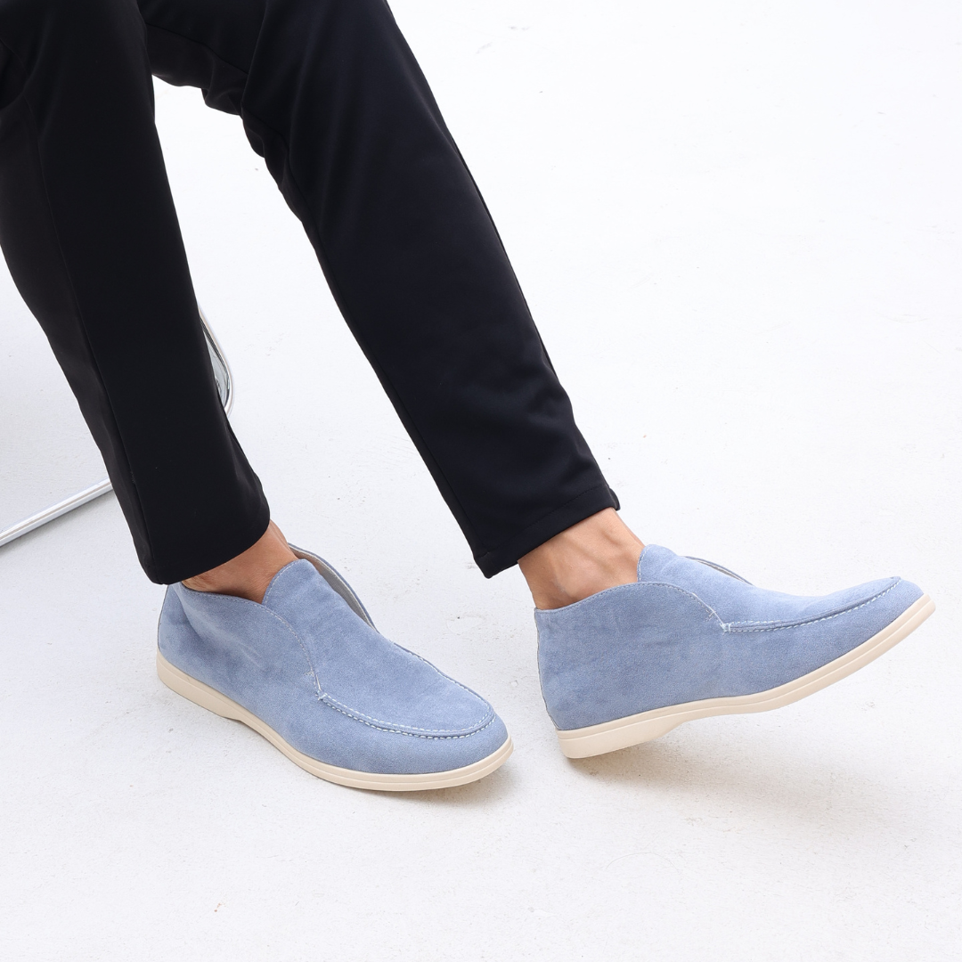 Hagoca Hohe Suede Loafers