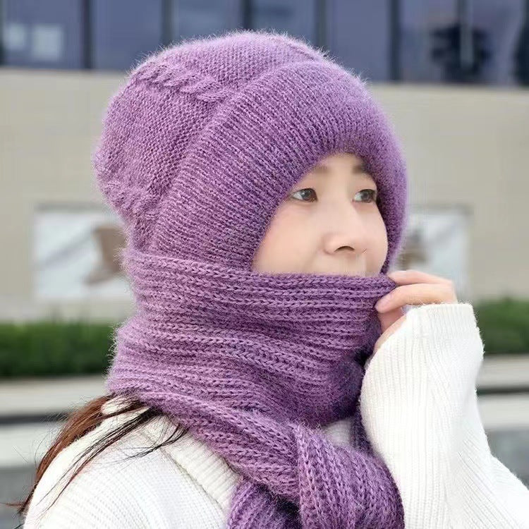 ❄️-50% Rabatt ❄️ HeatWrap™ - Integrierter Gehörschutz Winddichte Mütze Schal