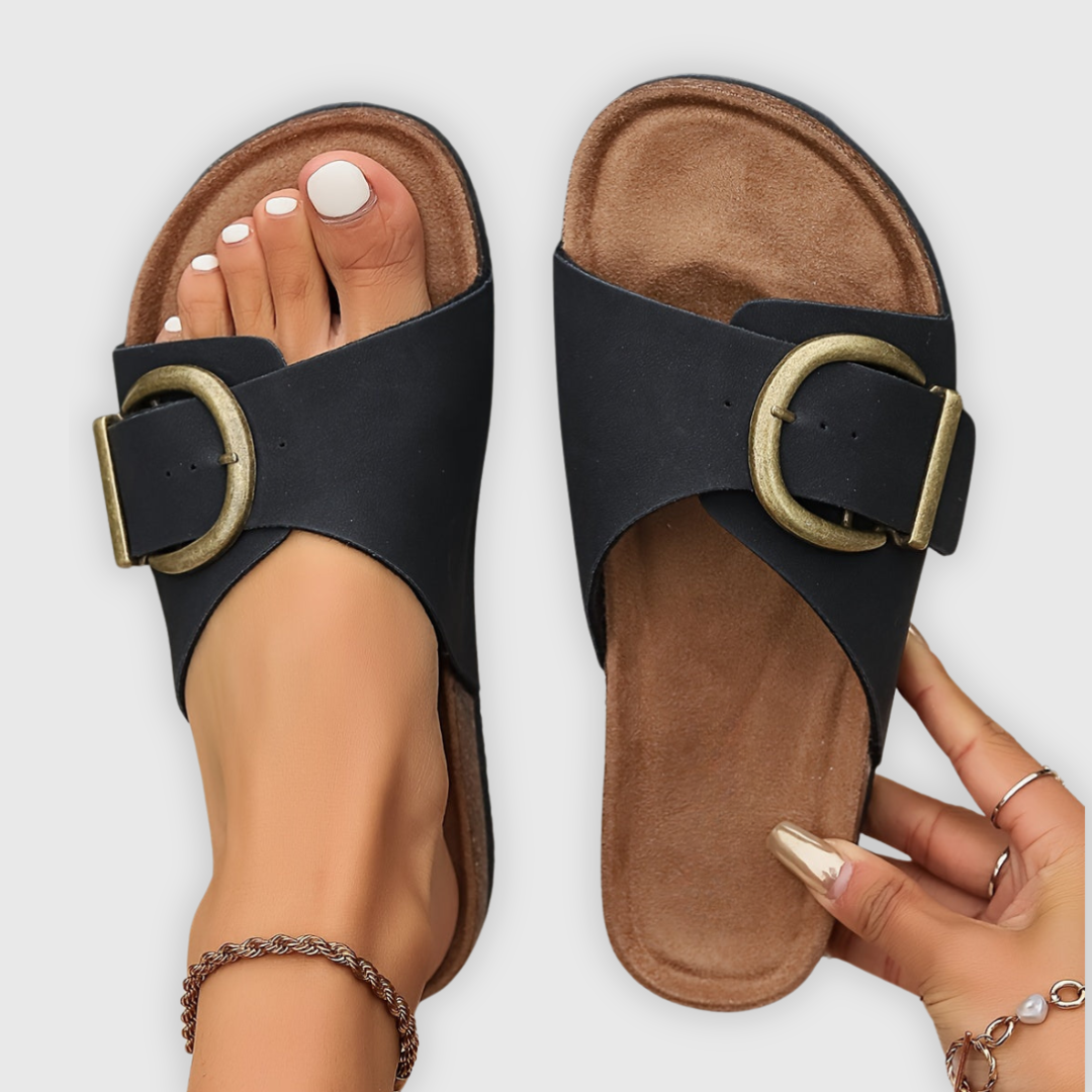Barbara | Stilvolle orthopädische Plateausandalen
