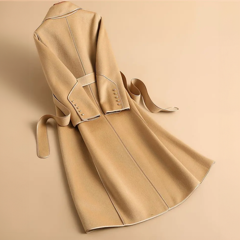 Louise™ | Trenchcoat aus Merinowolle - Luxus pur für die kältesten Tage