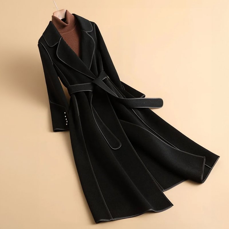 Louise™ | Trenchcoat aus Merinowolle - Luxus pur für die kältesten Tage