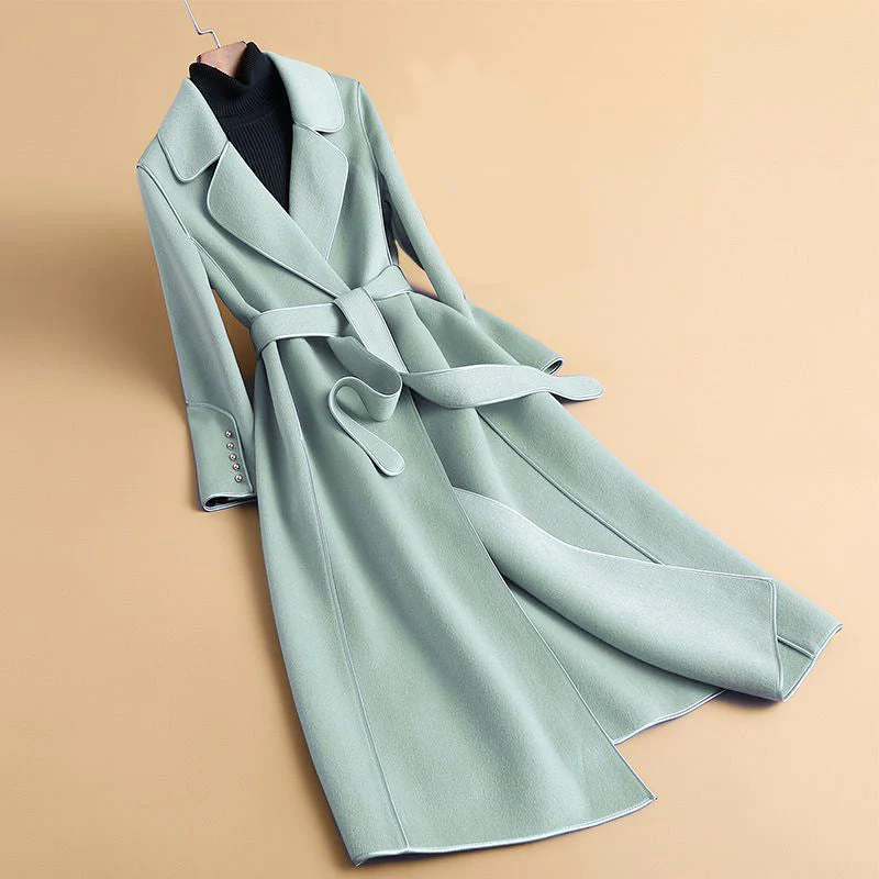 Louise™ | Trenchcoat aus Merinowolle - Luxus pur für die kältesten Tage