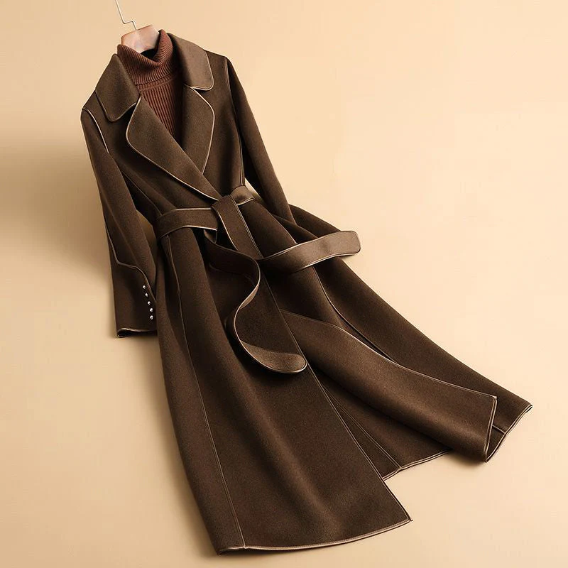Louise™ | Trenchcoat aus Merinowolle - Luxus pur für die kältesten Tage