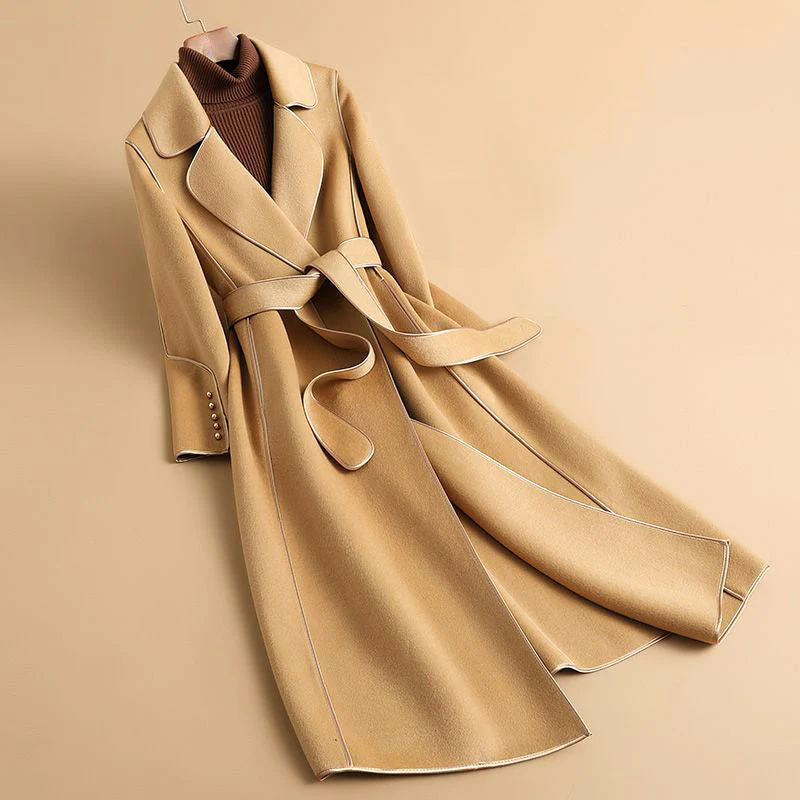 Louise™ | Trenchcoat aus Merinowolle - Luxus pur für die kältesten Tage