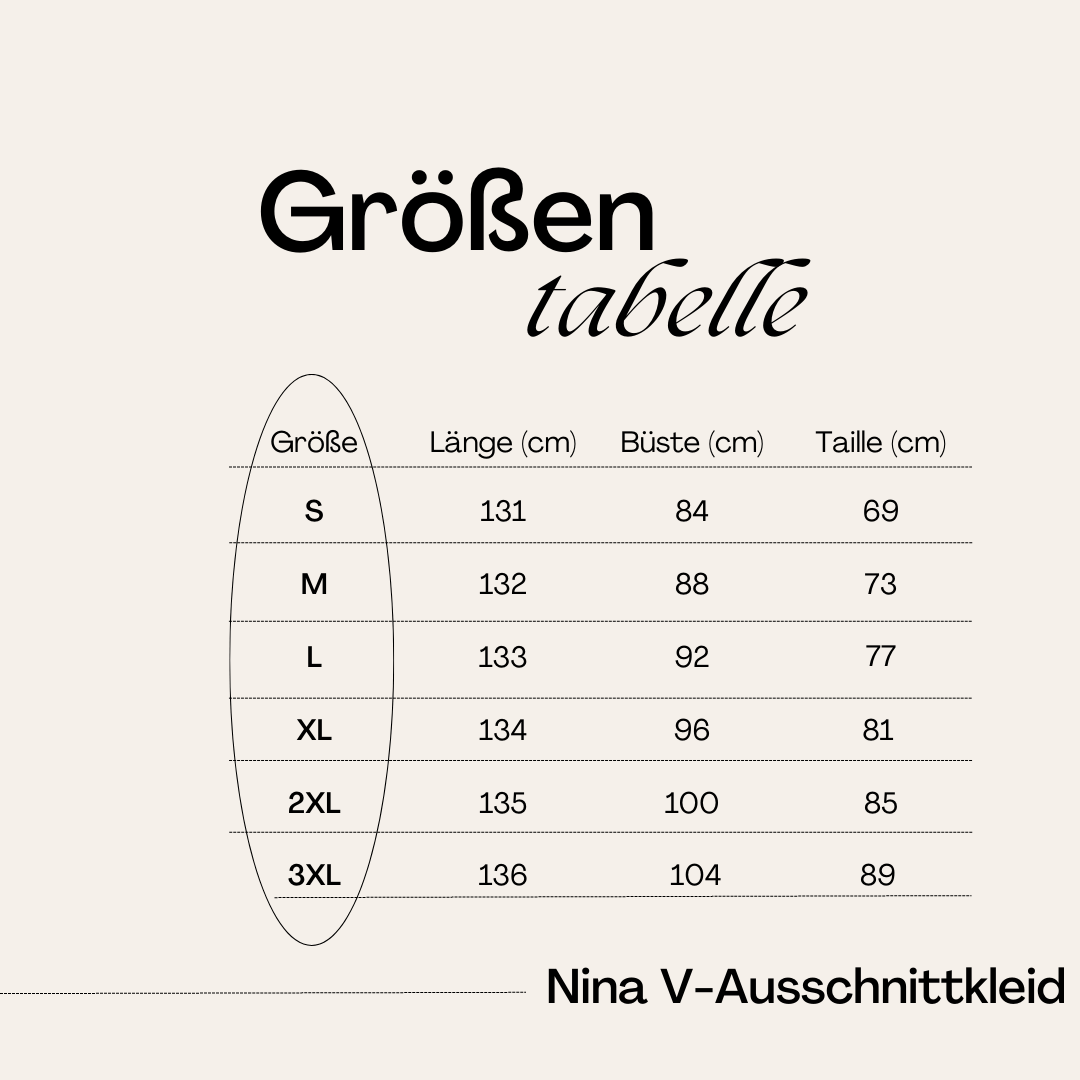 Nina™ Kleid mit V-Ausschnitt (zeitlich begrenzter Rabatt von 50%)