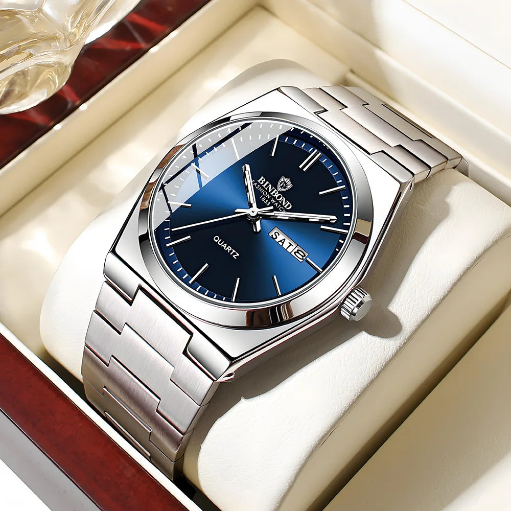 Aurelius Chrono – Edelstahl Prestige Uhr
