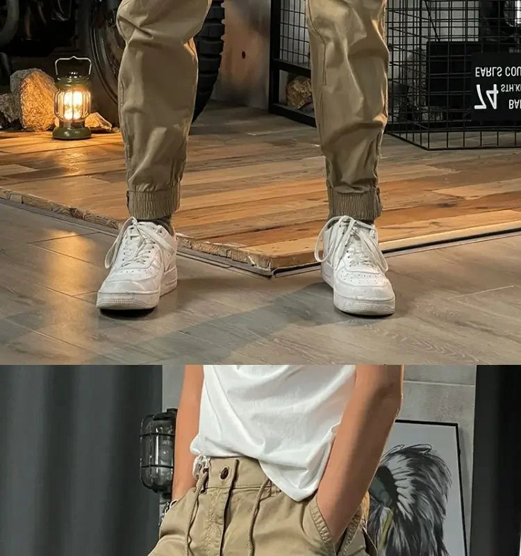 Herren Cargo-Hose aus Nylon/Baumwolle